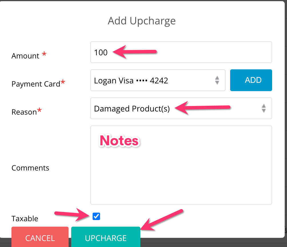 How to Upcharge a Customer Quipli